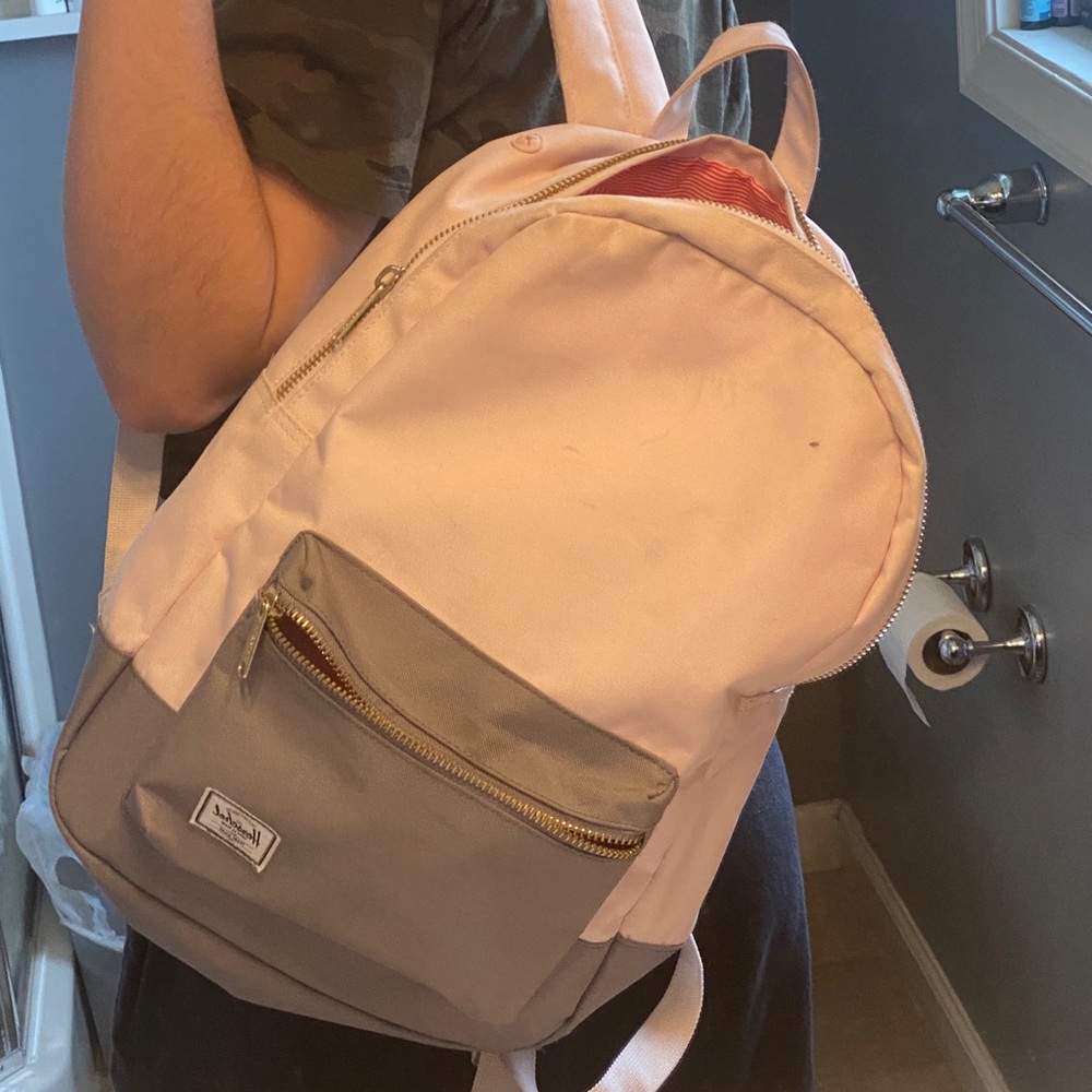 Light Pink Herschel Bookbag